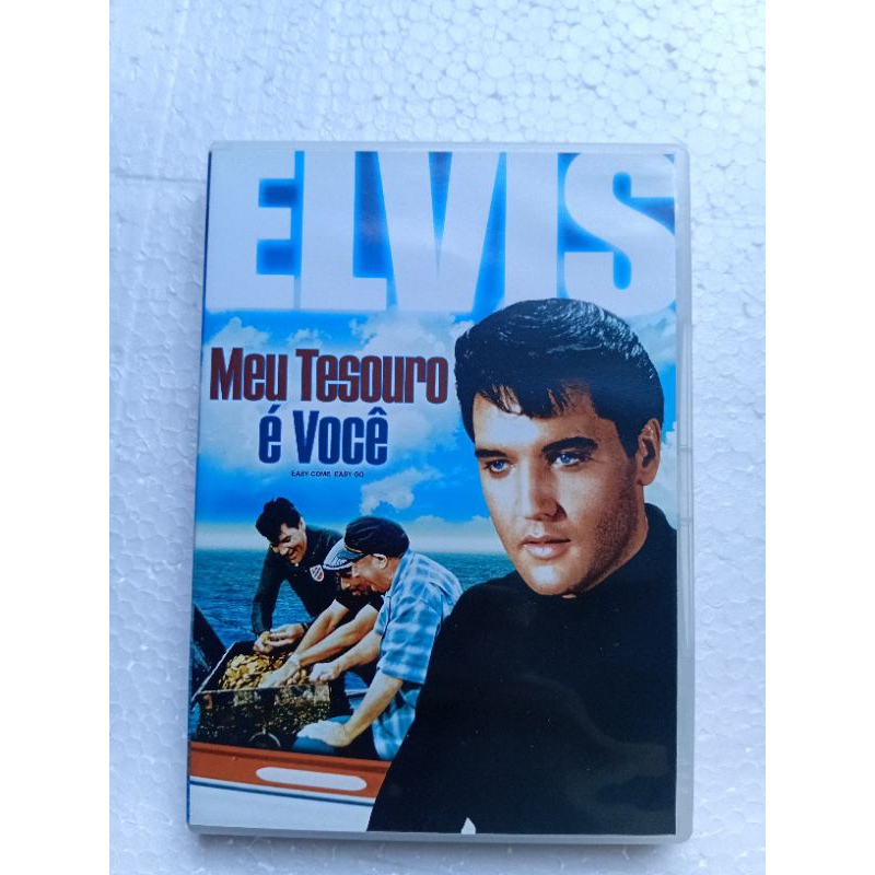 DVD filme Elvis Presley meu tesouro é você ótimo estado mídia e capa