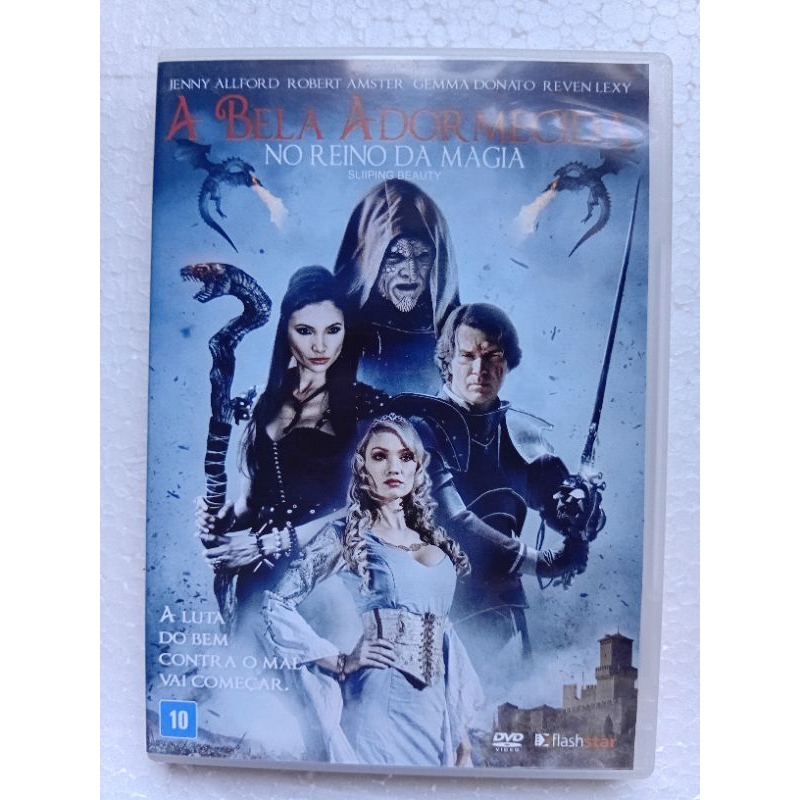 DVD filme a bela adormecida no reino da magia ótimo estado mídia e capa