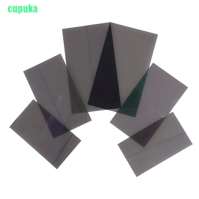 Kit 10 Películas Polarizadora Lcd/LED Filme Polarizador Protetor Reparar Tela Falhada