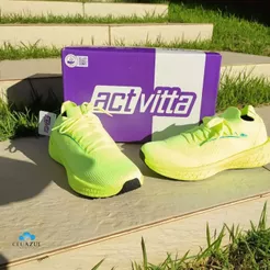 Tênis Actvitta Gaspea Knit Athena Masculino Macio Confortável Esportivo