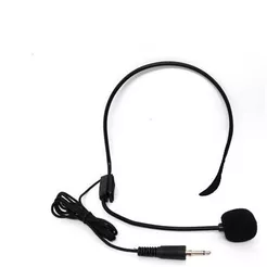 Microfone headset P2 sem rosca de plástico