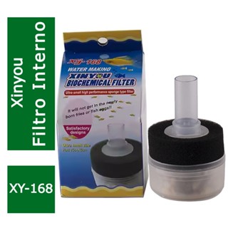 Filtro Interno de Espuma Esponja Para Aquarios Xinyou XY-168 - Mini Filtro para Aquário em Oferta na Shopee