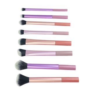 kit De Maquiagem 8 Pincéis Inclui Blush Sombra Para Os Olhos Pincel Pó Solto em Oferta na Shopee
