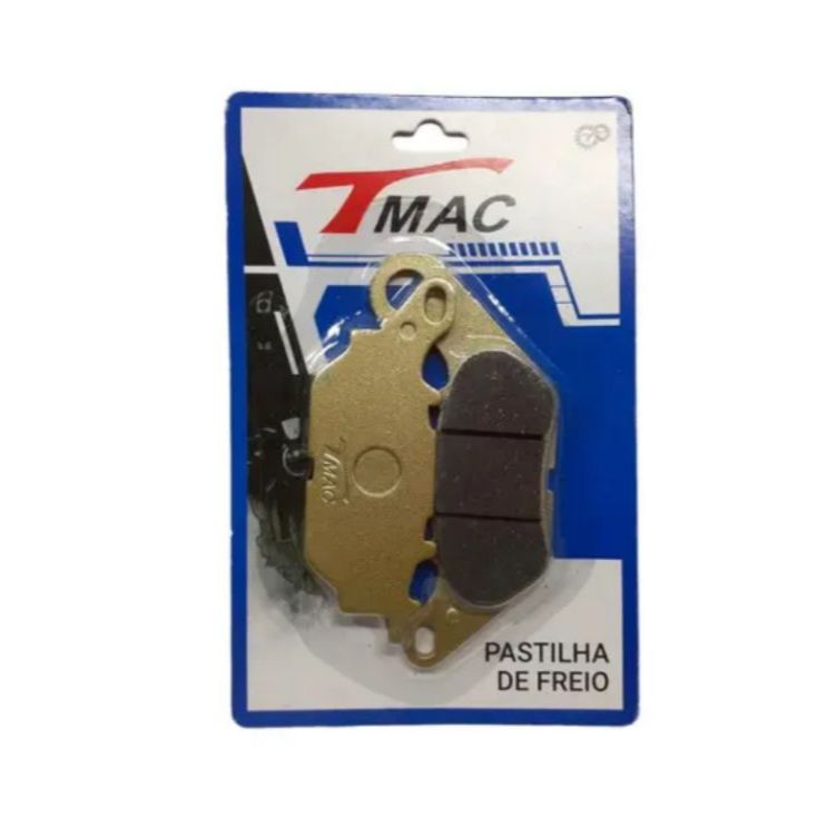 Pastilha de freio Semi - Metalica p/moto Yamaha Crypton 115 ED 10/16 - Factor 125 09/16 - Fazer 150 ED 14/15 - NMAX 160