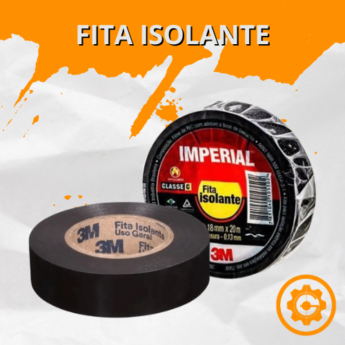 Fita Isolante 3M Imperial Preta – 5, 10 ou 20 Metros – Uso Elétrico Profissional