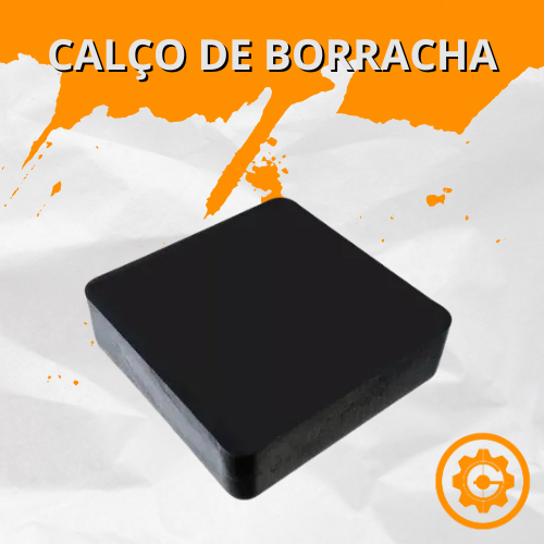 Placa de Borracha Anti Vibração 100x100x25mm Vedação Anti Ruído Academia Bancada Portão em Oferta na Shopee