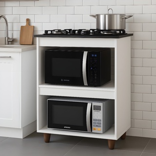 Balcão para Cooktop 5 Bocas Turim em Oferta na Shopee