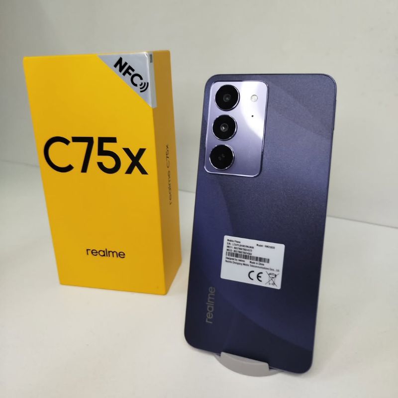 Realme C75x 4G 256GB/8RAM " NFC "versão global novo lacrado envio imediato