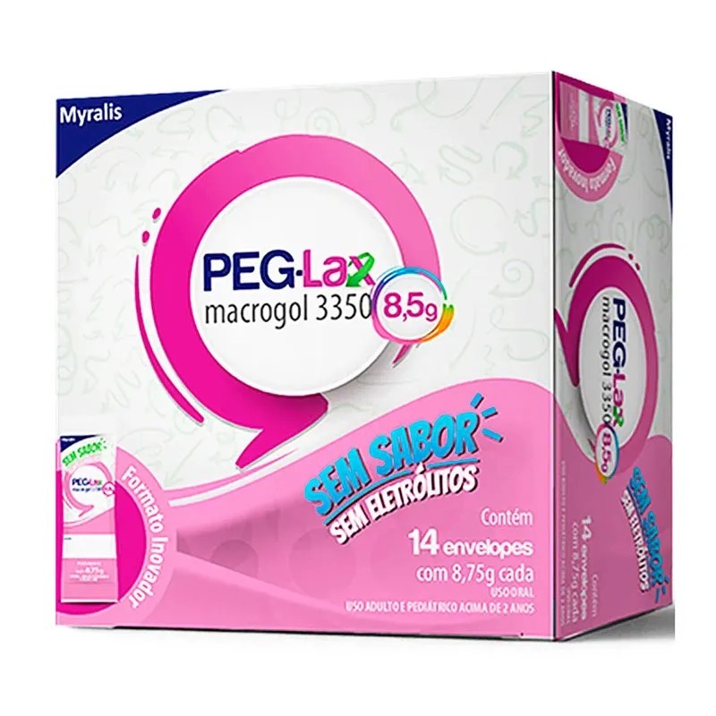 PEG-LAX 8,5G 14 ENVELOPES SEM SABOR
