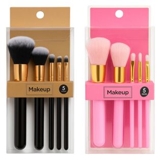Kit pincéis de maquiagem 5 peças em Oferta na Shopee