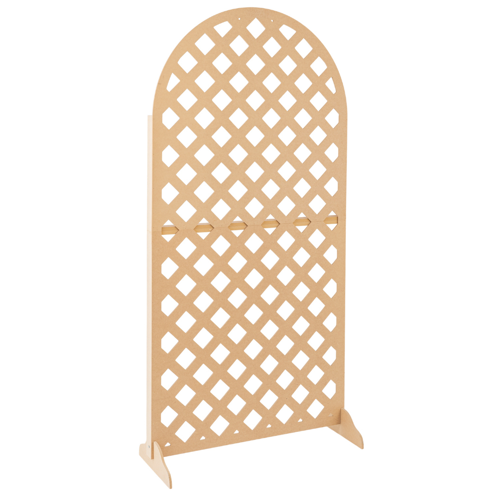 Painel Vazado Treliça Redondo Decoração Festa Mdf em Oferta na Shopee