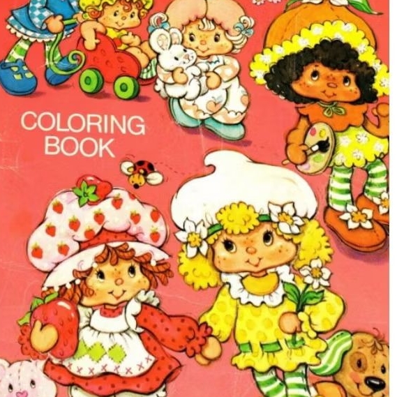 Livro de colorir Moranguinho , 50 desenhos.
