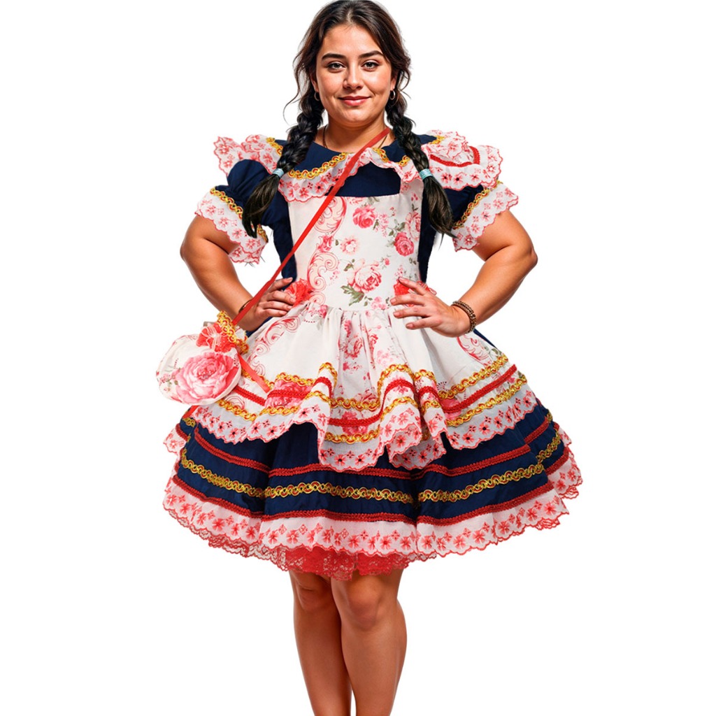 Avental Junino Plus Size: Onde Comprar | BuscaProdutos