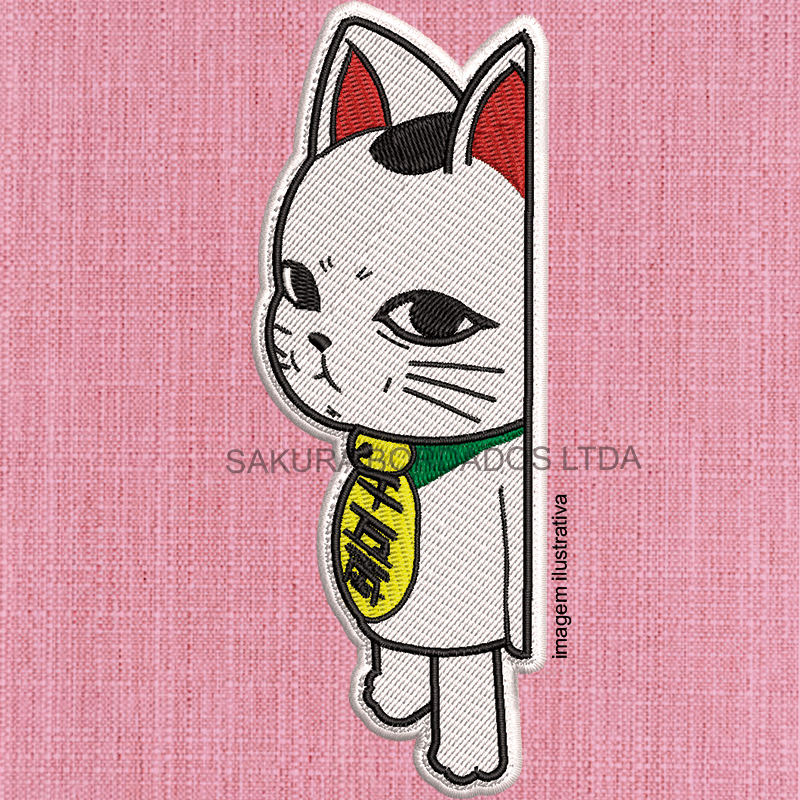 turbo granny cat dandadan vovó turbo gata anime patch bordado em Oferta na Shopee