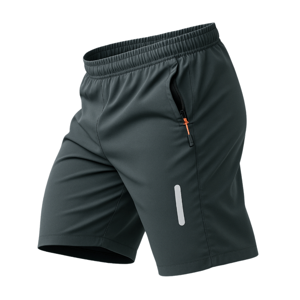 Short Academia Masculino Elastano Bolso Com Ziper Bermuda Masculina Academia Short De Corrida Leve