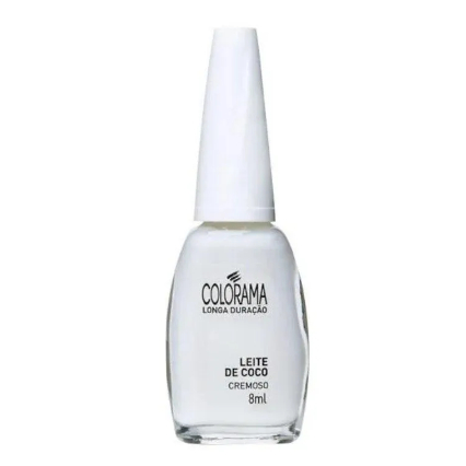 Esmalte Colorama Cremoso Leite de Coco 8ml em Oferta na Shopee