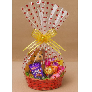 50 Sacos Celofane Transparente Decorado Gala | Embalagem para Presente e Lembrancinha | 10x15, 25x35 em Oferta na Shopee