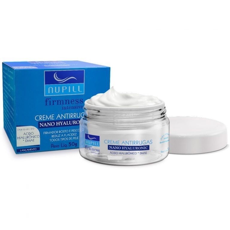 Nupill Creme Antirrrugas Nano Hyaluronic + DMAE 50g em Oferta na Shopee
