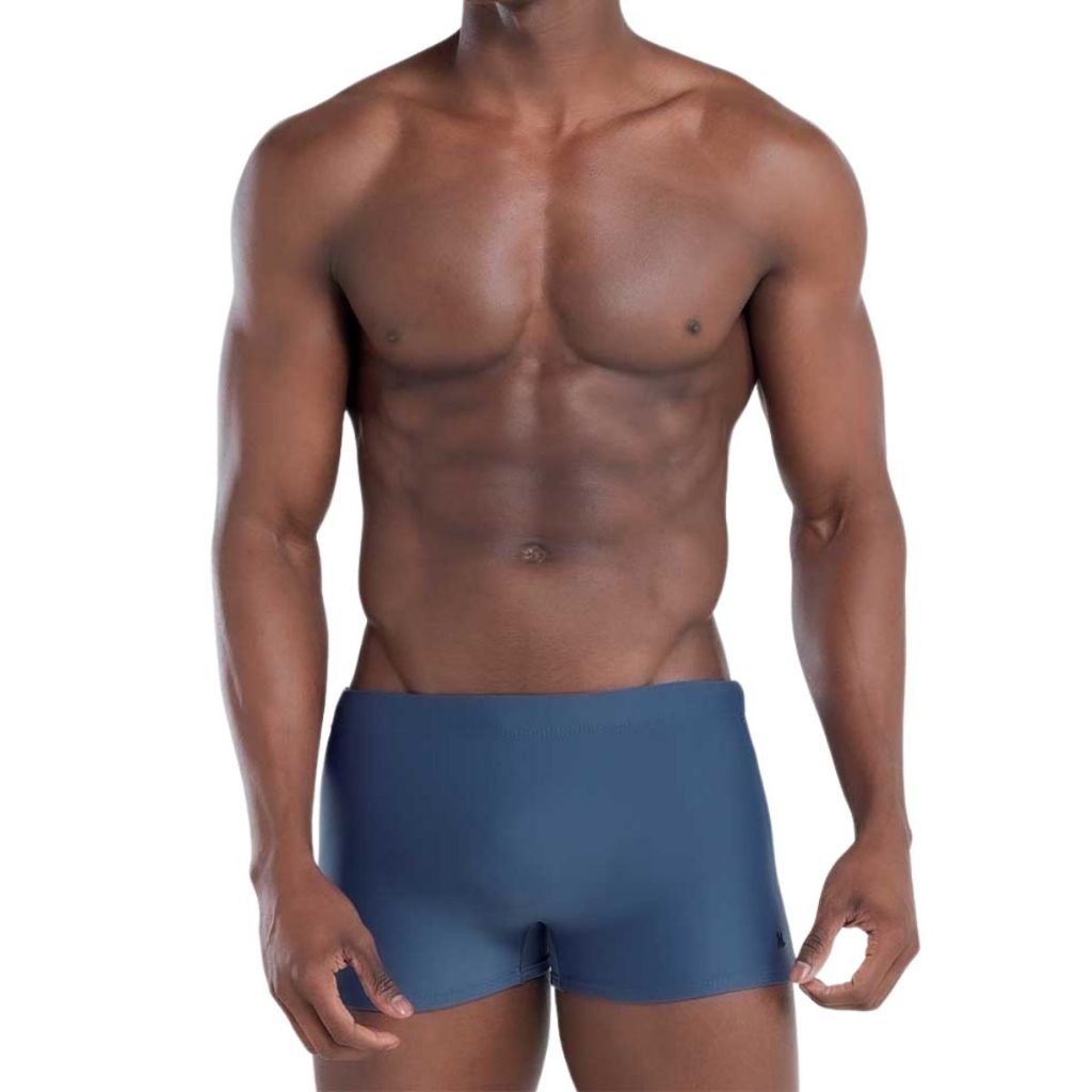 Sunga Boxer Mash Praia Piscina Plus Size Ajuste Perfeito Laterais Largas Poliamida