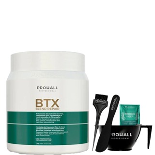 Btx Sem Formol Mask Hidrante Prohall Alisa 100% 1kg em Oferta na Shopee