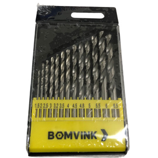 Jogo de Broca Aço Rápido 13 Peças HSS para Metal Madeira Plástico – Kit Brocas Furadeira 1.5mm a 6.5mm em Oferta na Shopee