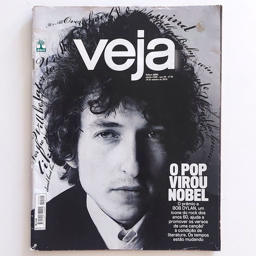 Revista Veja Ed2500 N42 19/10/2016 Prêmio Nobel Bob Dylan