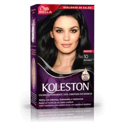 Tinta De Cabelo Koleston Noites Iluminadas 10 Preto Infinito