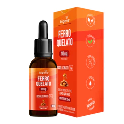 BIGENS FERRO QUELATO 10MG GOTAS 30ML DOCE DE LEITE