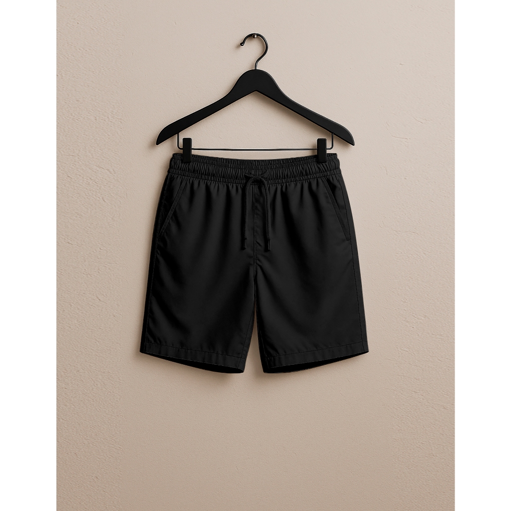 Bermuda Masculina Tactel Elastano Mauricinho Short Treino Corrida Praia Academia Confortável Liso Verão