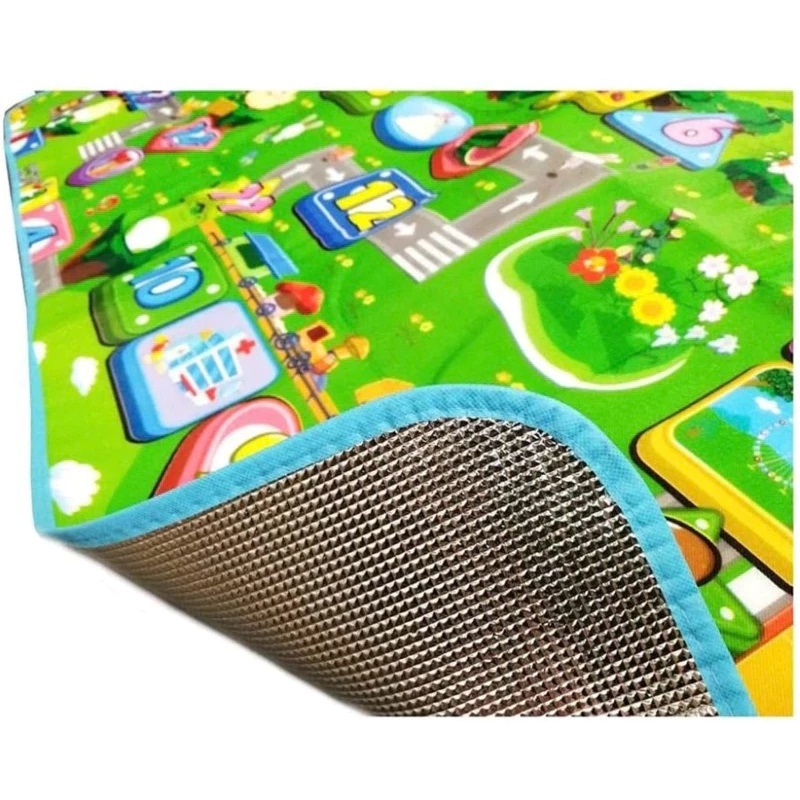 Tatame Infantil 90x120cm – Tapete Dobrável para Brincar e Engatinhar Antiderrapante