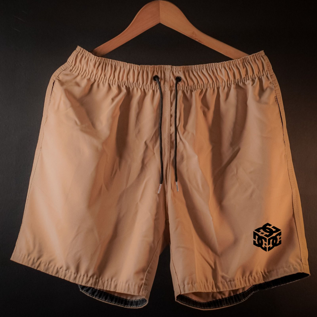 Short bermuda Masculino Tactel Premium  Com Elastano Bermuda Praia Moda Verão Fitness academia