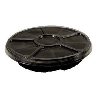 Petisqueira Preta 6 Divisorias - 10 unidades em Oferta na Shopee