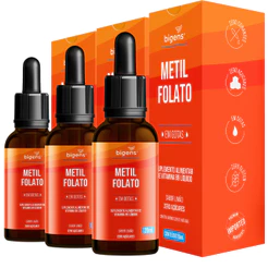 BIGENS KIT 3X B9 METILFOLATO EM GOTAS BIOGENS