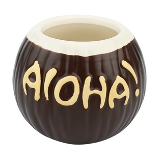 Caneca Tiki Copo de Coquetel 400ml de Cerâmica para Bar Havaí Aloha Bebida Tropical em Oferta na Shopee