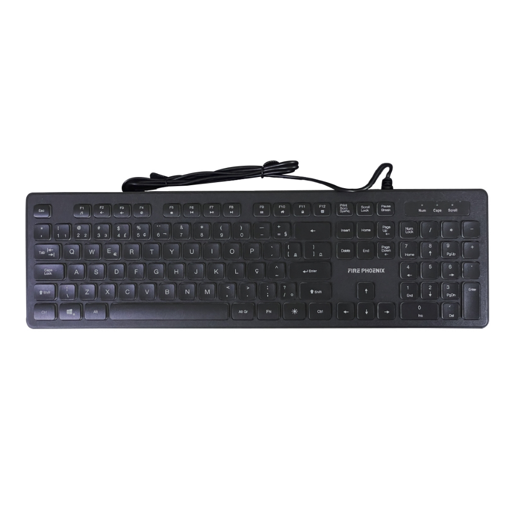 Teclado Semi Mecanico Gamer Usb Pc Computador Luminoso W560
