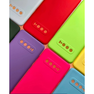 Capa Capinha Para-SAMSUNG S10 Plus  - Samsung Silicone Aveludado  POR DENTRO em Oferta na Shopee