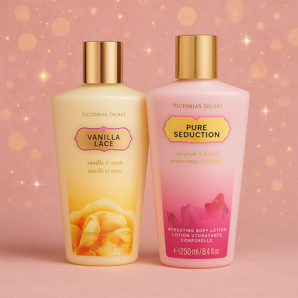 Combo 2 Cremes Corporais Vanilla + Pure 250ml