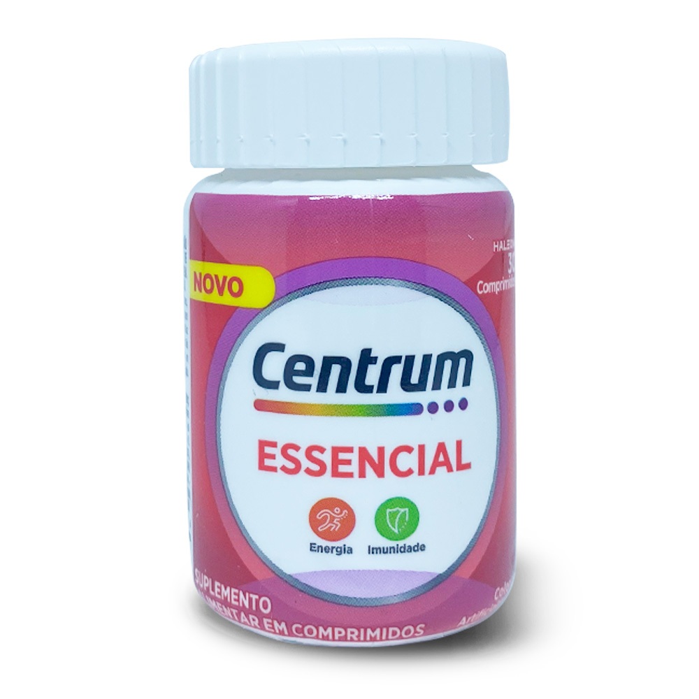 Centrum Multivitamínico Essencial Para Imunidade Energia Memória e Cansaço Com 30 Comprimidos - Health