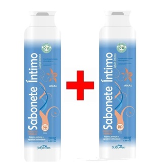 Kit 2 Sabonete Liquido Íntimo Procto Higiene Anal 200ML em Oferta na Shopee