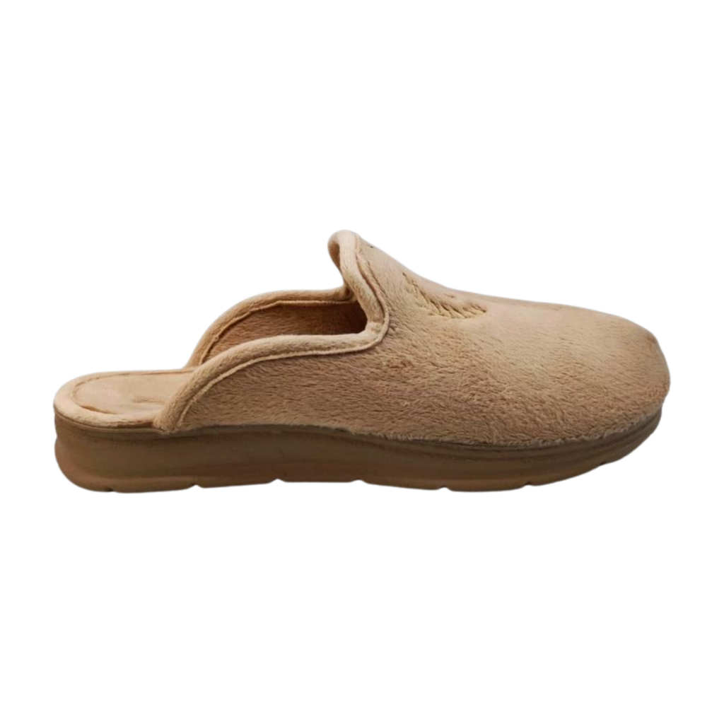 Pantufa Quentinha Pegada Feminina 266001 Preta/terra