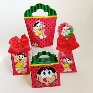 KIT PEGUE E MONTE Caixas personalizadas Magali/ Lembrancinhas Magali/ Kit Magali