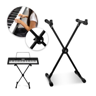 Suporte Para teclado em x serve para piano digital Reforçado e Desmontável