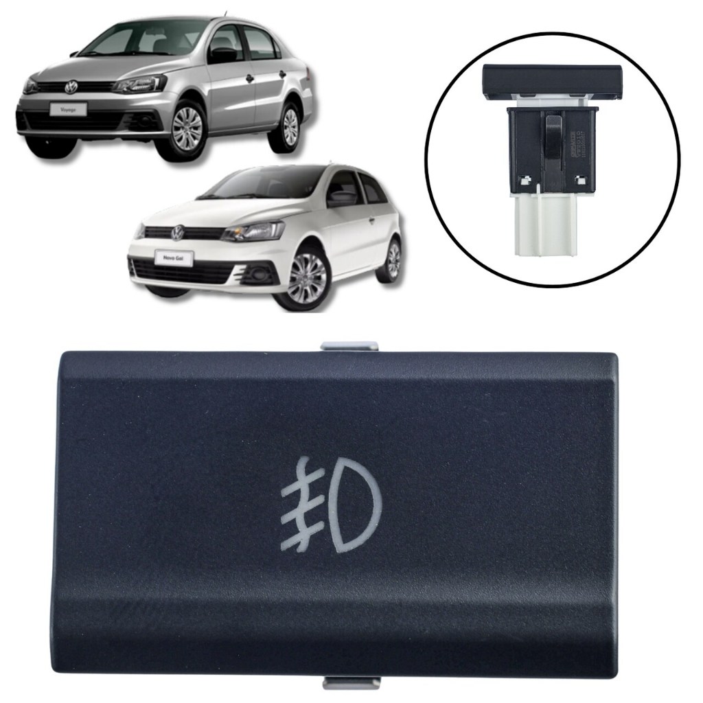 BOTÃO INTERRUPTOR DO FAROL VW GOL VOYAGE G7 2016/