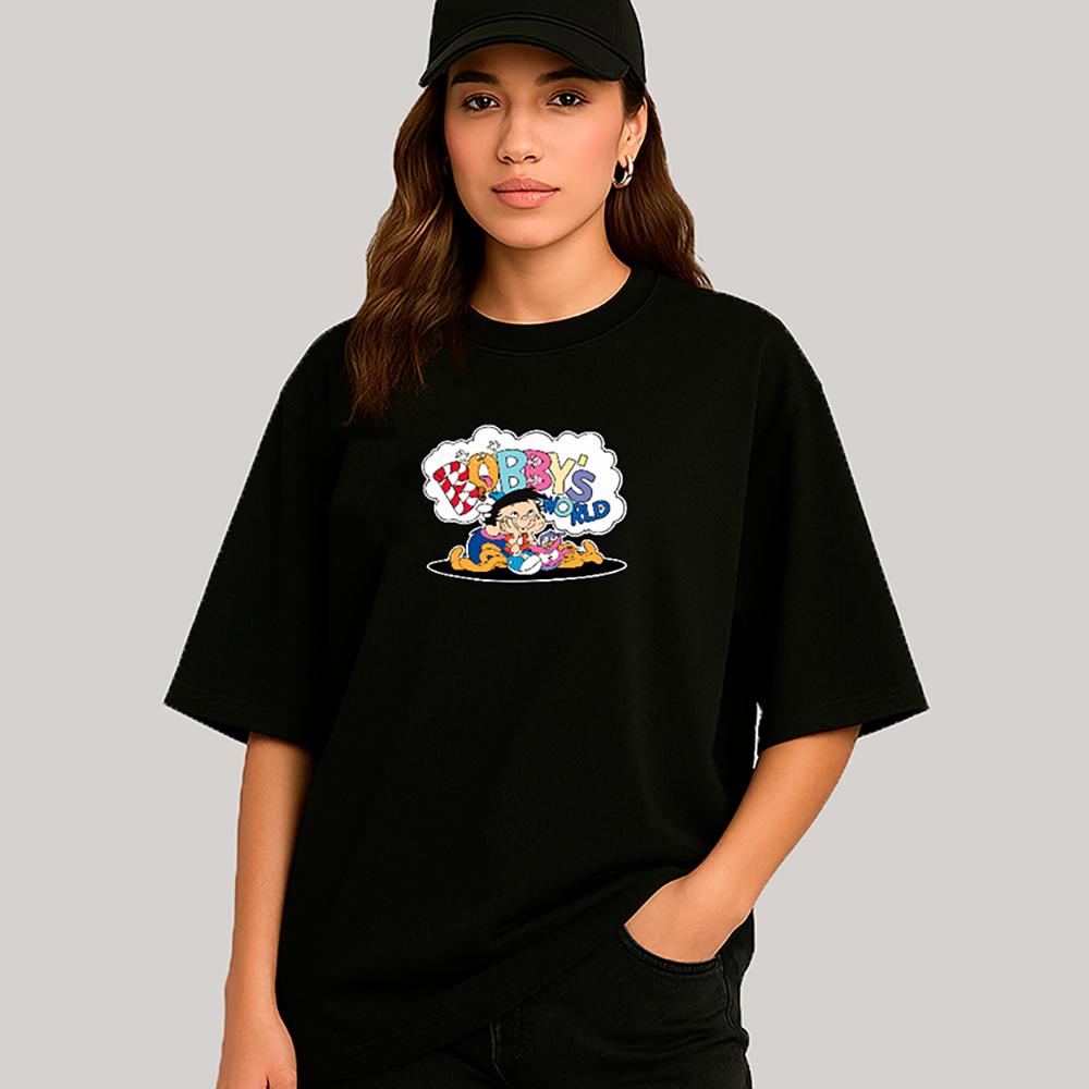 Camiseta Camisa T-shirt Algodao Bobby anos 90 Nostalgia Vintage Retrô Oversized Street Skate Unissex
