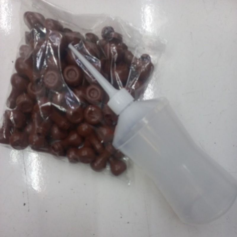 frasco dosador almotolia palstico 500 ml e botija pct com 50