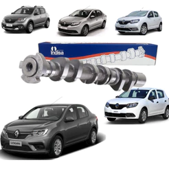 Eixo Comando de Válvulas Para Veiculo Renault Logan 1.0 Sandero 1.0 e Sandero Stepway Motor 1.6 12v B4D Flex