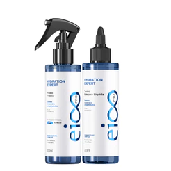 Termo Máscara Liquida Hydration e Spray Fuido Protetor Térmico Anti Frizz Hidratação e Maciez 200ml