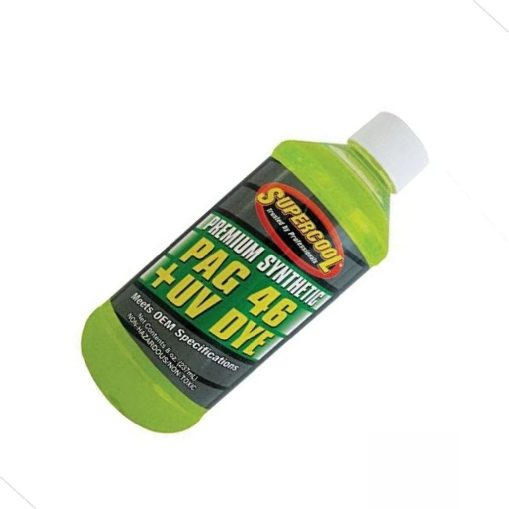 Detalhes do Oleo Para Compressor Supercool Pag46 Pag46 Com Contraste Ultravioleta UV 237ml