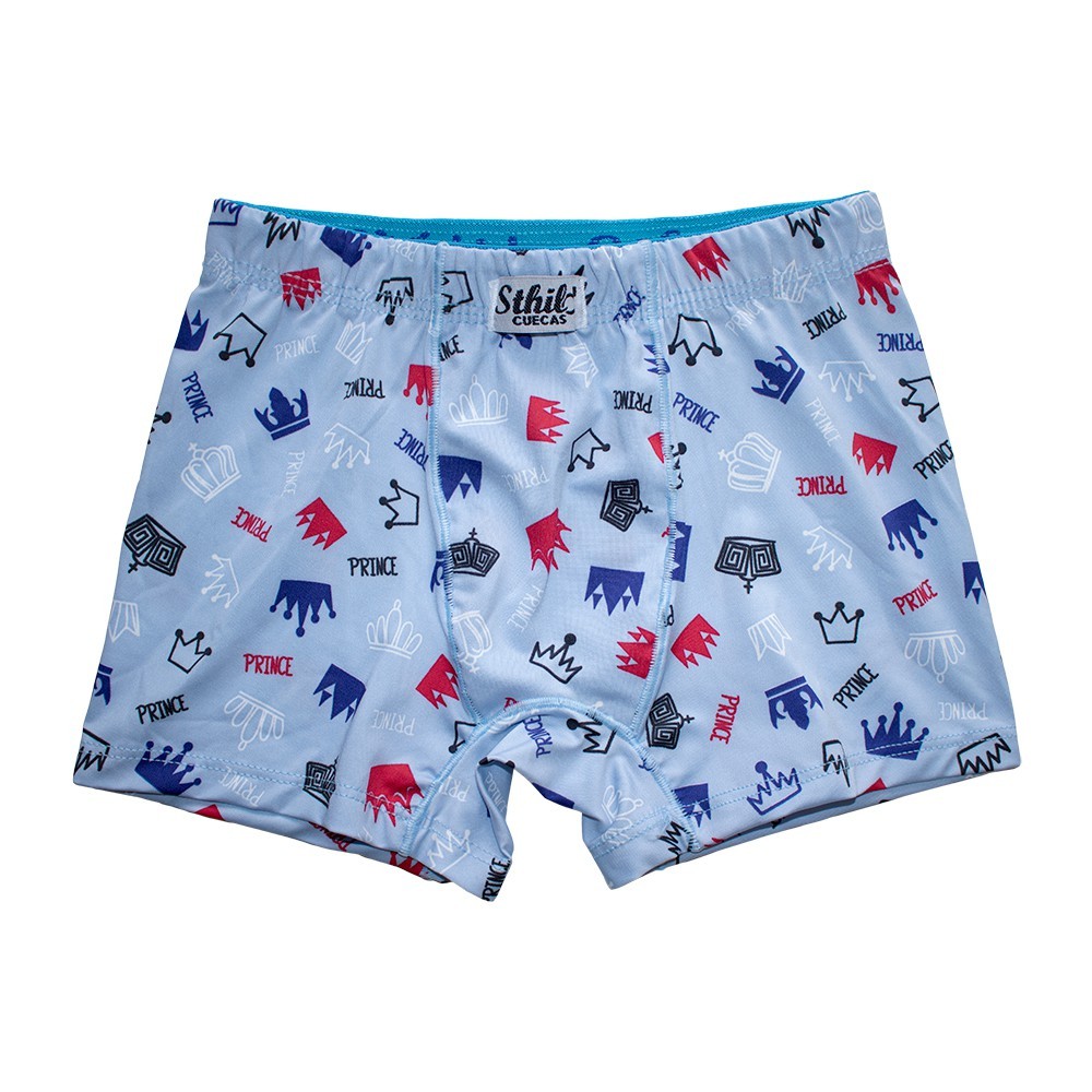 Cueca Box Bebê Menino Microfibra Estampada Cós Largo Macia Confortável Empório Da Roupa