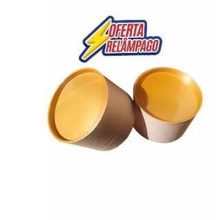 Tubo Lata 7x10 tampa dourada kit 40 unidades PERFEITA VEDAÇÃO em Oferta na Shopee